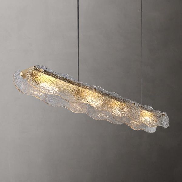pendant lamps light luxury post-modern dining table creative nordic designer water ripple glass room chandelier
pendant lamps light luxury post-modern dining table creative nordic designer water ripple glass room chandelier