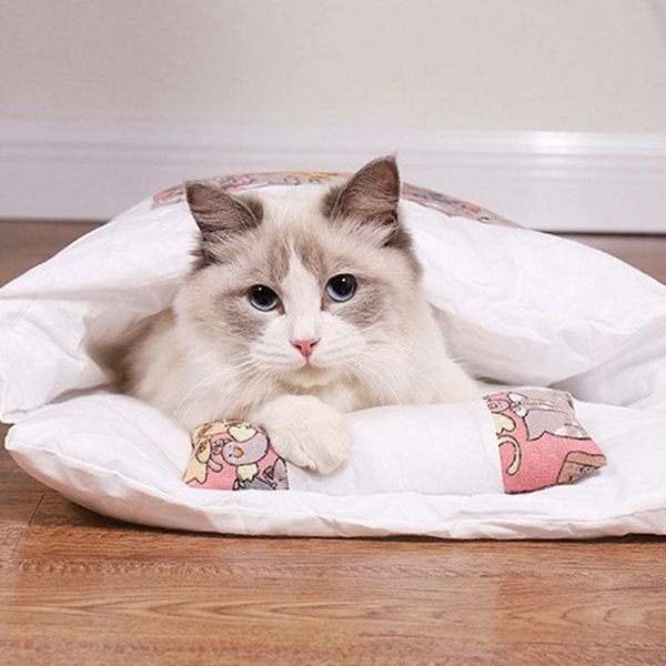 cat beds & furniture warm sleeping bag removable bed winter house small pet supplies bv789
cat beds & furniture warm sleeping bag removable bed winter house small pet supplies bv789