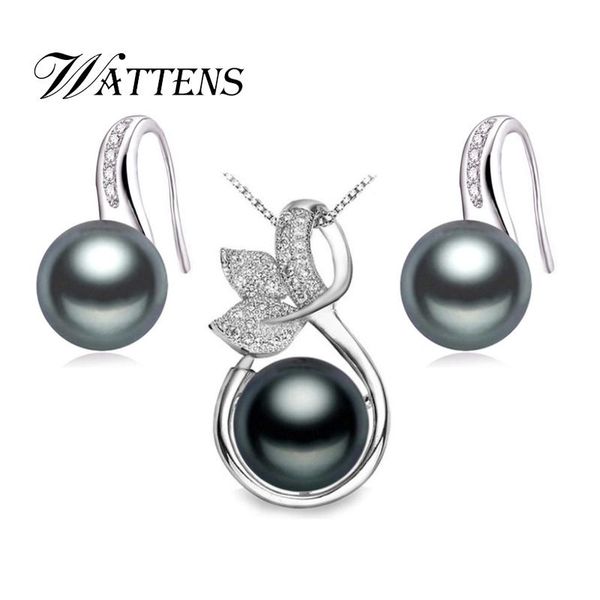 pearl jewelry 925 sterling silver pendant sets natural necklace earrings for women wedding engagement gift bracelet, &, Black
pearl jewelry 925 sterling silver pendant sets natural necklace earrings for women wedding engagement gift bracelet, &, Black