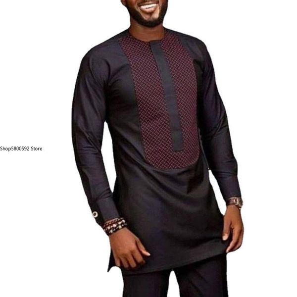 ethnic clothing muslim men's fashion loose dashiki stitching printed african mid-length mens casual black t-shirt 2022 men, Red
ethnic clothing muslim men's fashion loose dashiki stitching printed african mid-length mens casual black t-shirt 2022 men, Red