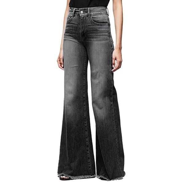 women hight waisted wide leg denim jeans stretch slim pants length button pockets plus xize k50 women's, Blue
women hight waisted wide leg denim jeans stretch slim pants length button pockets plus xize k50 women's, Blue