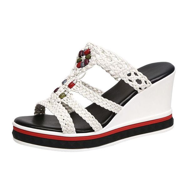 slippers women summer sandal platform shoes mules wedges open toe casual slides ladies beach slipper sandalias femme zapatos de mujer, Black
slippers women summer sandal platform shoes mules wedges open toe casual slides ladies beach slipper sandalias femme zapatos de mujer, Black