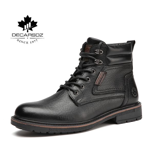 decarsdz men boots 2021 fashion shoes for men comfy man boots genuine cow leather mens shoes casual, Black
decarsdz men boots 2021 fashion shoes for men comfy man boots genuine cow leather mens shoes casual, Black