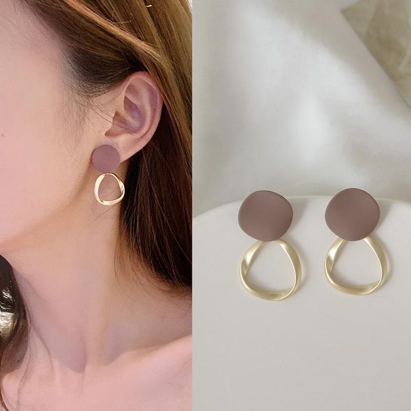 dangle & chandelier simple metal hollow earrings for women geometric matte silver needle short circular shape
dangle & chandelier simple metal hollow earrings for women geometric matte silver needle short circular shape