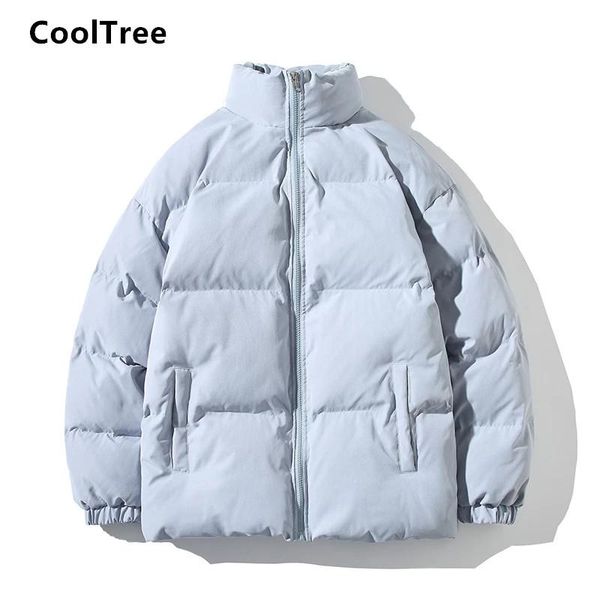 men's down & parkas cooltree men casual jacket autumn winter solid color thick warm stand collar coats male loose zip outerwear streetw, Black
men's down & parkas cooltree men casual jacket autumn winter solid color thick warm stand collar coats male loose zip outerwear streetw, Black