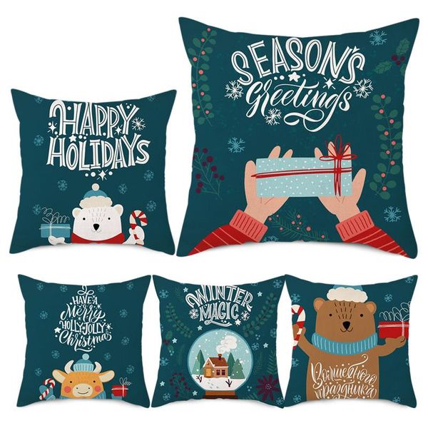 cushion/decorative pillow year gift cute christmas animal green style linen pillows cover sofa bed decorative case home 45x45
cushion/decorative pillow year gift cute christmas animal green style linen pillows cover sofa bed decorative case home 45x45