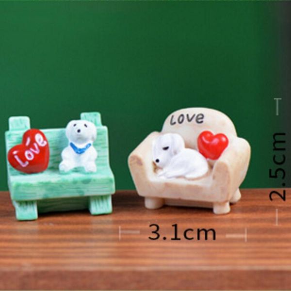 decorative objects & figurines mini cute dog sit sofa heart resin cabochon resine craft miniatures garden gnome decor bonsai terrarium suppl
decorative objects & figurines mini cute dog sit sofa heart resin cabochon resine craft miniatures garden gnome decor bonsai terrarium suppl