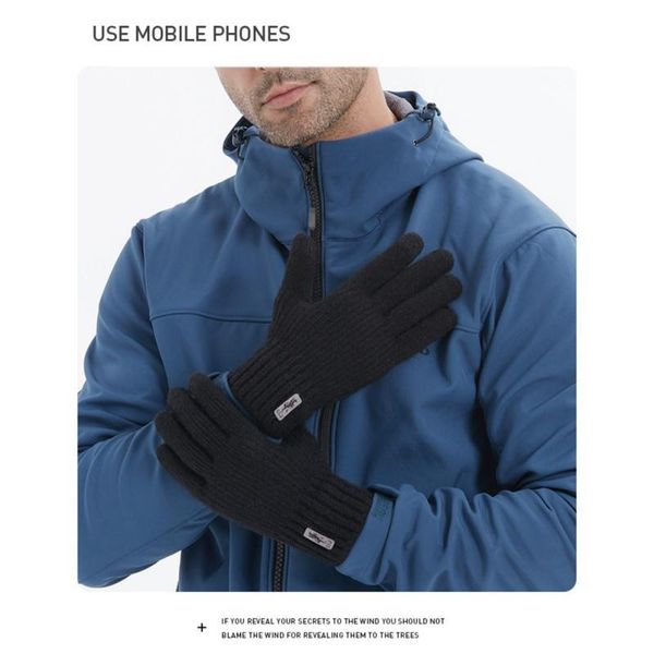 cycling gloves winter knitted touch screen mitten thicken warm wool cashmere motorcycle outdoor, Black
cycling gloves winter knitted touch screen mitten thicken warm wool cashmere motorcycle outdoor, Black