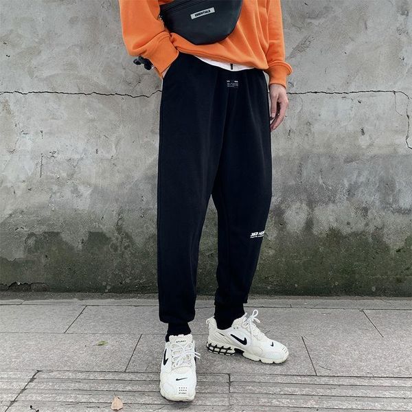 men's pants men sweatpants 2021 streetwear man loose casual cotton gray trousers hip hop male clothes mens clothing, Black
men's pants men sweatpants 2021 streetwear man loose casual cotton gray trousers hip hop male clothes mens clothing, Black