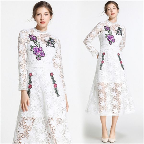 casual dresses spring elegant flower mesh embroidered women's luxury multicolor lace party vintage vestido 4t56, Black;gray
casual dresses spring elegant flower mesh embroidered women's luxury multicolor lace party vintage vestido 4t56, Black;gray