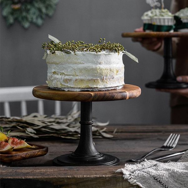 other bakeware 6/8/10inch natural acacia wood cake stand round food safe wedding cupcake dessert pedestal display with black base
other bakeware 6/8/10inch natural acacia wood cake stand round food safe wedding cupcake dessert pedestal display with black base