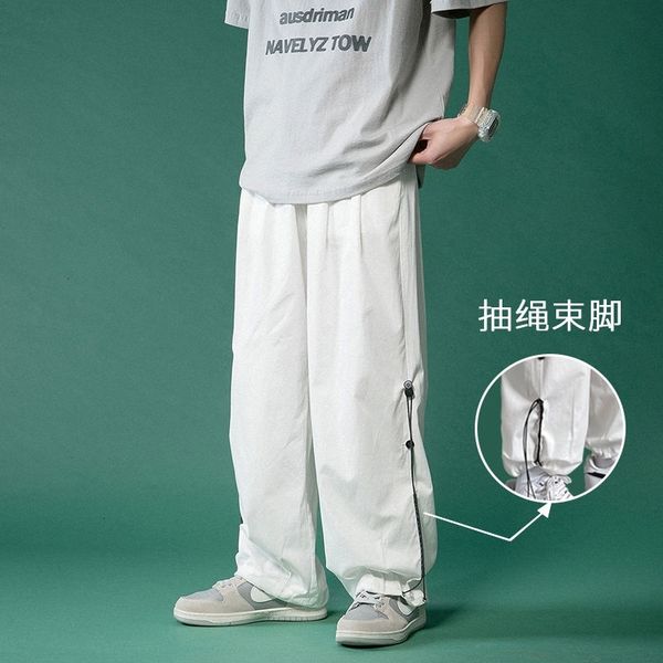 men's pants spring summer wide-leg fashion gray black white casual streetwear loose hip-hop straight s trousers 4elo
men's pants spring summer wide-leg fashion gray black white casual streetwear loose hip-hop straight s trousers 4elo
