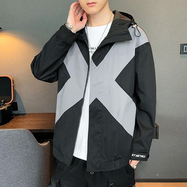 men's jackets jacket hooded korean style trend ins on workwear loose autumn casual japanese tide brand breathable clothes, Black;brown
men's jackets jacket hooded korean style trend ins on workwear loose autumn casual japanese tide brand breathable clothes, Black;brown