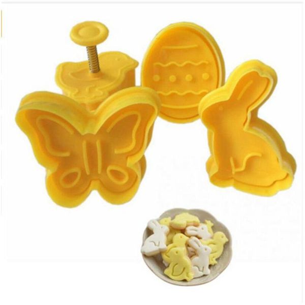 baking moulds 4pcs plastic easter biscuit cookie cutter mold kitchen pattern pastry plunger 3d die fondant cake decorating tools
baking moulds 4pcs plastic easter biscuit cookie cutter mold kitchen pattern pastry plunger 3d die fondant cake decorating tools