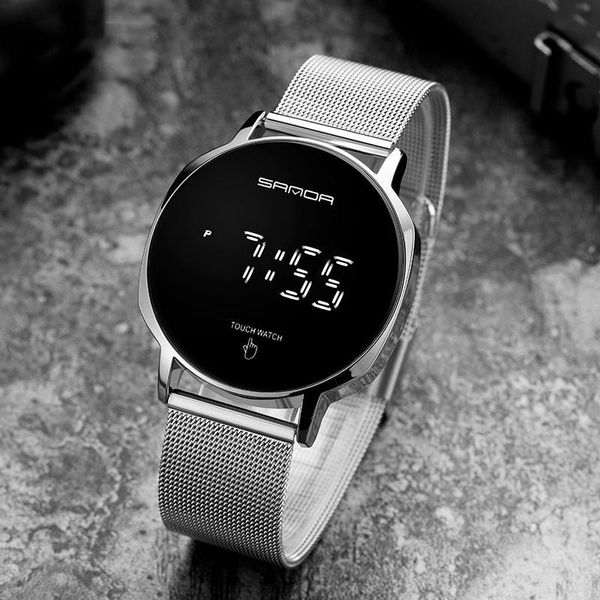 wristwatches 2021 fashion men's waterproof digital watches sports touch screen watch outdoor for men relogio masculino, Slivery;brown
wristwatches 2021 fashion men's waterproof digital watches sports touch screen watch outdoor for men relogio masculino, Slivery;brown