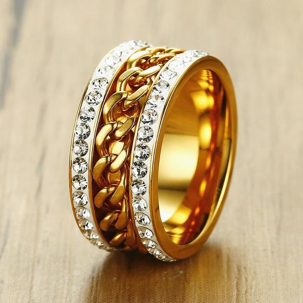 cluster rings fashion gold tone luxury zircon diamonds for men titanium stainless steel punk cool jewelry bijoux party accessories, Golden;silver
cluster rings fashion gold tone luxury zircon diamonds for men titanium stainless steel punk cool jewelry bijoux party accessories, Golden;silver