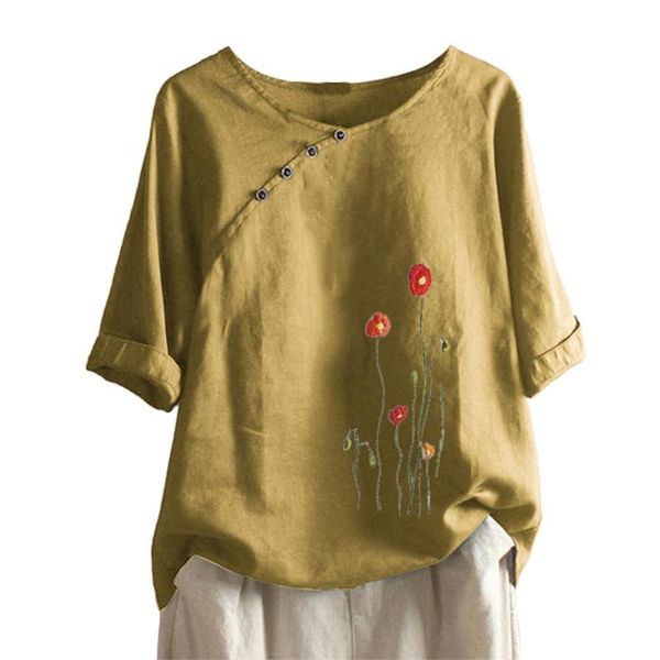 office lady long sleeve o neck floral embroidery vintage shirt blouse women's blouses & shirts, White
office lady long sleeve o neck floral embroidery vintage shirt blouse women's blouses & shirts, White