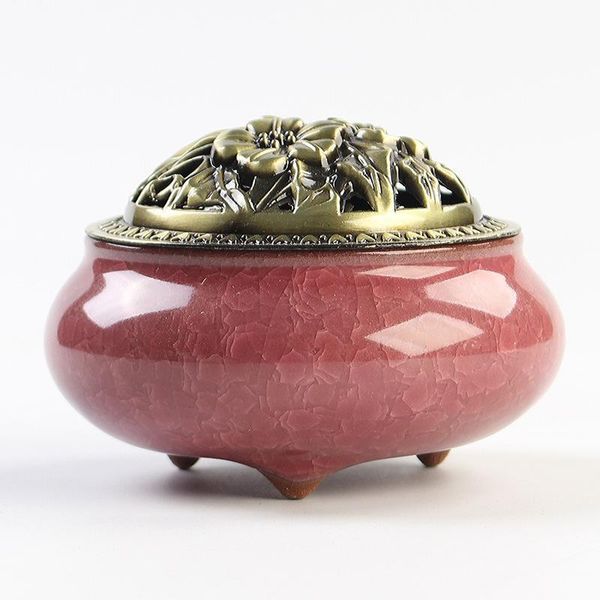 fragrance lamps ice-crack ceramic incense burners portable censer coil holder furnace use in home office teahouse
fragrance lamps ice-crack ceramic incense burners portable censer coil holder furnace use in home office teahouse