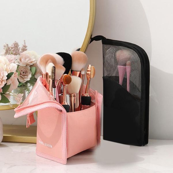 eyelash curler stand cosmetic bag clear zipper makeup brush holder organizer travel pouch case
eyelash curler stand cosmetic bag clear zipper makeup brush holder organizer travel pouch case