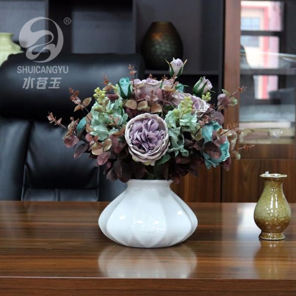 arrival nordic creative ceramic vase home wedding rastaurant table decoration object silk rose flower sets decorative flowers & wreaths
arrival nordic creative ceramic vase home wedding rastaurant table decoration object silk rose flower sets decorative flowers & wreaths