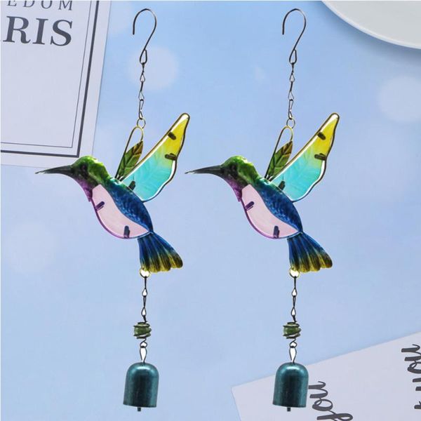 decorative objects & figurines 2pcs creative hummingbird design pendant metal tube bell balcony wind chime garden aeolian bells for home out
decorative objects & figurines 2pcs creative hummingbird design pendant metal tube bell balcony wind chime garden aeolian bells for home out