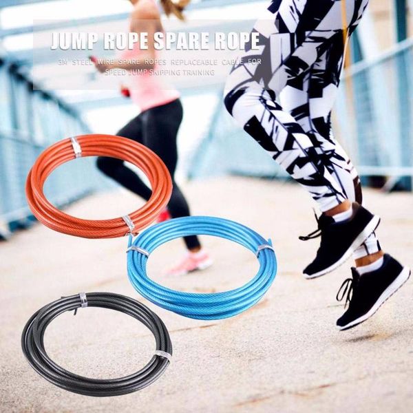 jump ropes 3m skillful manufacture speed spare rope skipping training workout replacement steel wire cable
jump ropes 3m skillful manufacture speed spare rope skipping training workout replacement steel wire cable