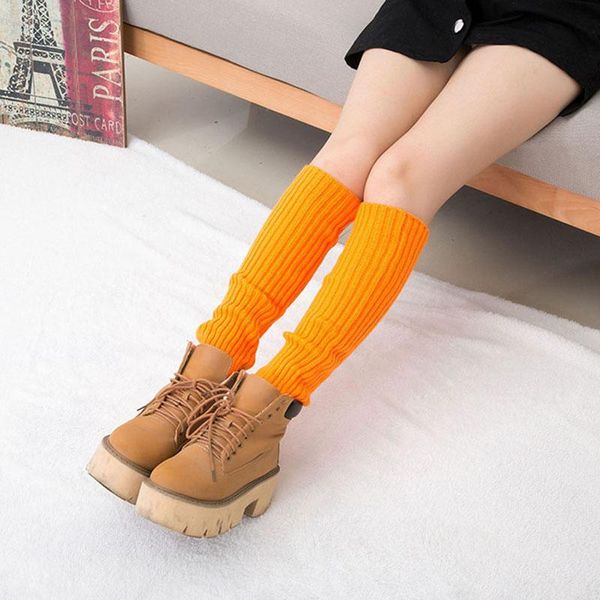 socks & hosiery women casual long knitted leg warmer winter warm warmers kneepad fluorescence color soft plush tube stockings 8, Black;white 
socks & hosiery women casual long knitted leg warmer winter warm warmers kneepad fluorescence color soft plush tube stockings 8, Black;white