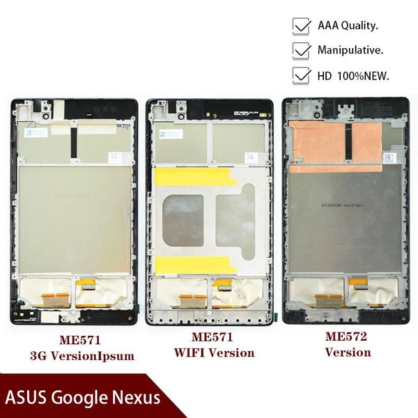 for asus google nexus 7 2nd 2013 fhd me571 me571k me571kl me572 me572cl k008 k009 lcd display touch screen digitizer assembly tablet pc scre
for asus google nexus 7 2nd 2013 fhd me571 me571k me571kl me572 me572cl k008 k009 lcd display touch screen digitizer assembly tablet pc scre