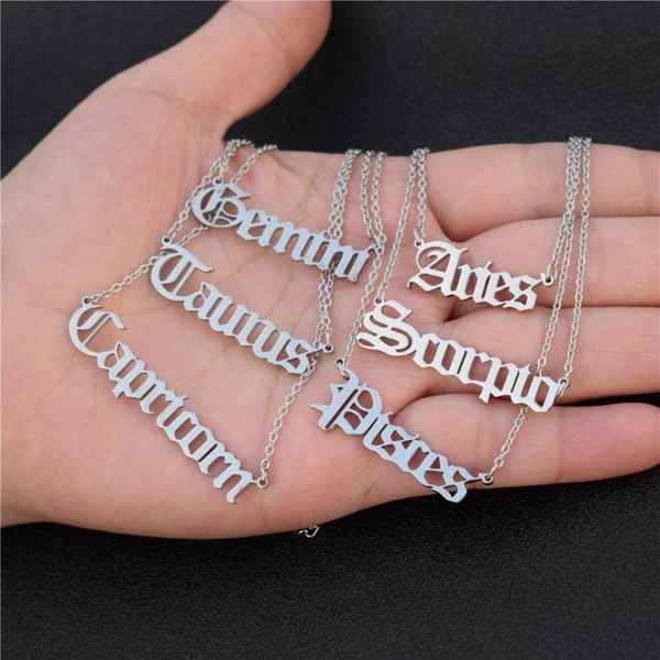 chains old english 12 zodiac necklace for women gold leo capricorn sagittarius virgo cancer gemini aries aquarius letter necklaces bff, Silver
chains old english 12 zodiac necklace for women gold leo capricorn sagittarius virgo cancer gemini aries aquarius letter necklaces bff, Silver