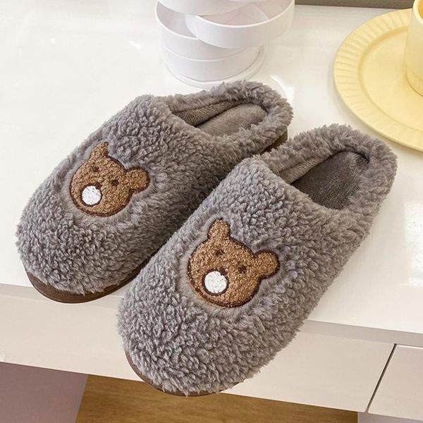 slippers winter warm cotton women men home shoes simple non-slip indoor slides couple slipper female chaussure femme#30, Black
slippers winter warm cotton women men home shoes simple non-slip indoor slides couple slipper female chaussure femme#30, Black