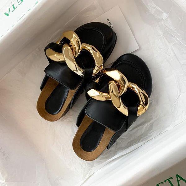 autumn winter women mules slipper soft leather round toe slip on outdoor sandal causal flat heel slide slippers, Black
autumn winter women mules slipper soft leather round toe slip on outdoor sandal causal flat heel slide slippers, Black