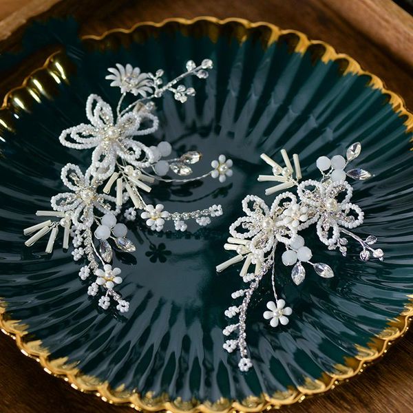 hair clips & barrettes niushuya elegant handmade european brides barrette white flower tiaras crystals wedding hairbands prom headdress acce, Golden;silver
hair clips & barrettes niushuya elegant handmade european brides barrette white flower tiaras crystals wedding hairbands prom headdress acce, Golden;silver