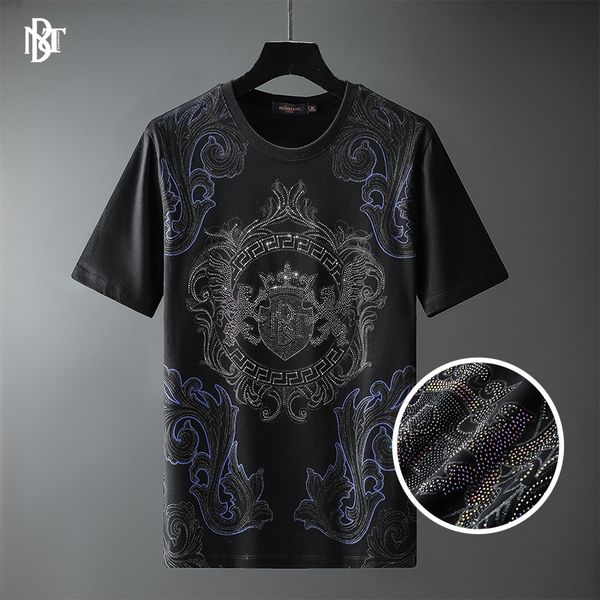 t shirt tuishang men's wear 2021 luxury high definition printing and drilling pure cotton lion pattern short sleeve for men, White;black
t shirt tuishang men's wear 2021 luxury high definition printing and drilling pure cotton lion pattern short sleeve for men, White;black