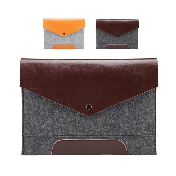 briefcases genuine leather felt 13.3-inch pro envelope handbag men notebook 15.4-inch simple portable lapbag briefcase business bags
briefcases genuine leather felt 13.3-inch pro envelope handbag men notebook 15.4-inch simple portable lapbag briefcase business bags