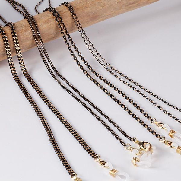 sunglasses frames metal black gold eyeglasse chain mask holder women men eyewear necklace anti-lost punk strap lanyard drop, Silver
sunglasses frames metal black gold eyeglasse chain mask holder women men eyewear necklace anti-lost punk strap lanyard drop, Silver
