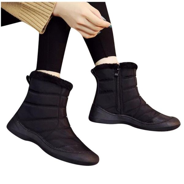 boots wedge winter women casual waterproof platform mid-calf oxford cloth snow keep warm ladies shoes chaussures femme, Black
boots wedge winter women casual waterproof platform mid-calf oxford cloth snow keep warm ladies shoes chaussures femme, Black