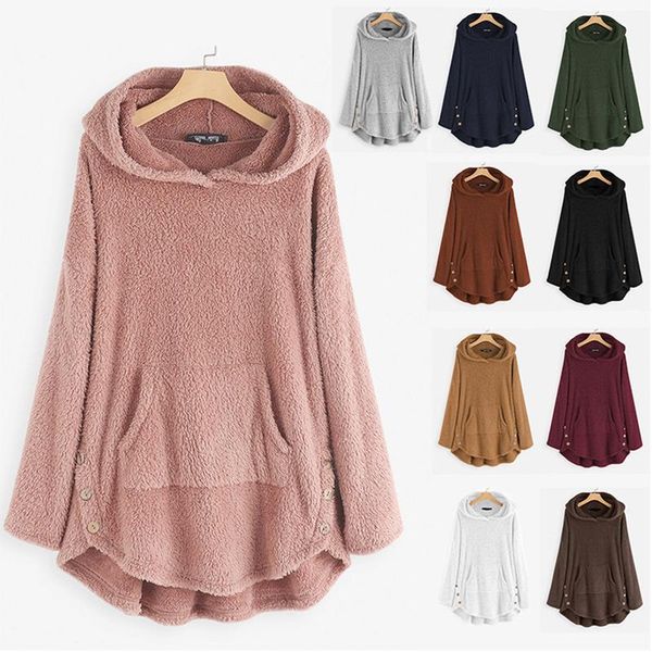 women's sweaters winter fleece sweater oversized 5xl sherpa fluffy thin pullovers hooded women big size casual, White;black
women's sweaters winter fleece sweater oversized 5xl sherpa fluffy thin pullovers hooded women big size casual, White;black