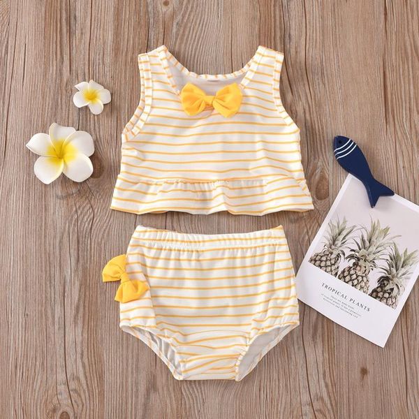 baby kids girls swimwear ruffle striped print toddler cotton backless bowknot two piece bikini set swimsuit summer swimming suit one-pieces, Black
baby kids girls swimwear ruffle striped print toddler cotton backless bowknot two piece bikini set swimsuit summer swimming suit one-pieces, Black