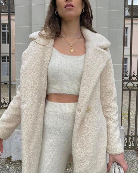 women's fur & faux lambswool teddy coat winter chunky warm long sherpa trench soft turn-down collar oversized boyfriend military outwea, Black
women's fur & faux lambswool teddy coat winter chunky warm long sherpa trench soft turn-down collar oversized boyfriend military outwea, Black