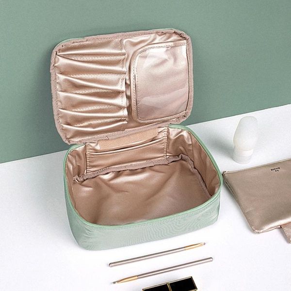 cosmetic bags & cases portable travel makeup beauty bag multifunction organizer casual storage holder for women girls
cosmetic bags & cases portable travel makeup beauty bag multifunction organizer casual storage holder for women girls