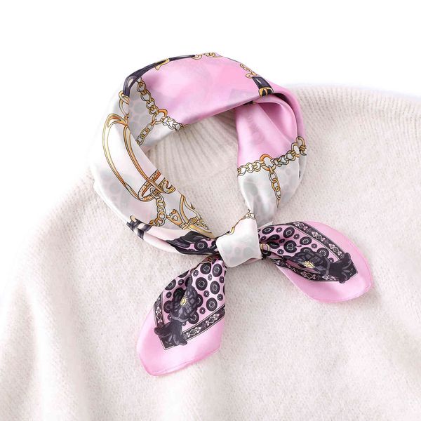 new mini square summer decoration pendant printing silk women's korean versatile professional scarf, Blue;gray
new mini square summer decoration pendant printing silk women's korean versatile professional scarf, Blue;gray