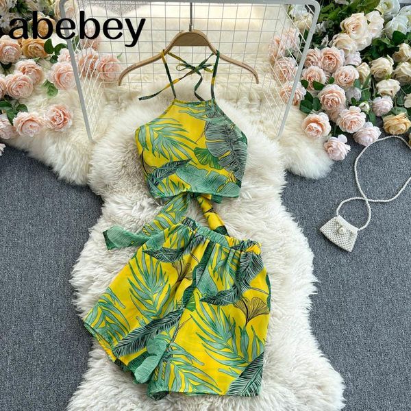 women's tracksuits women summer bohemian print beach set backless halter short +high waist wide leg pants two piece suits, Gray
women's tracksuits women summer bohemian print beach set backless halter short +high waist wide leg pants two piece suits, Gray