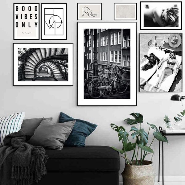 self-adhesive wall stickers pography poster art black and white europe vintage landscape figure print home decor
self-adhesive wall stickers pography poster art black and white europe vintage landscape figure print home decor