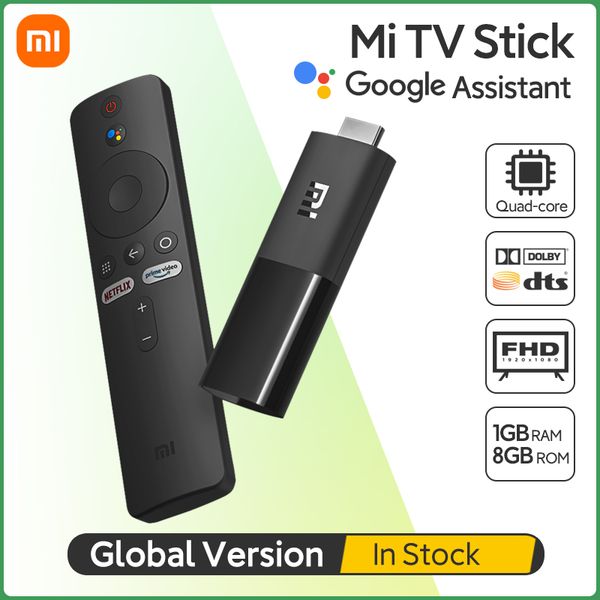 original xiaomi mi tv stick android tv 9.0 quad-core hdr dolby dts hd dual decoding 1gb ram 8gb rom google assistant netflix
original xiaomi mi tv stick android tv 9.0 quad-core hdr dolby dts hd dual decoding 1gb ram 8gb rom google assistant netflix
