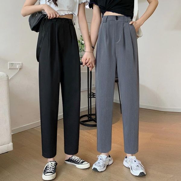 women's pants & capris yamdi casual winter 2021 korean style trousers women wide leg pant solid woman high waist straight streetwear au, Black;white
women's pants & capris yamdi casual winter 2021 korean style trousers women wide leg pant solid woman high waist straight streetwear au, Black;white