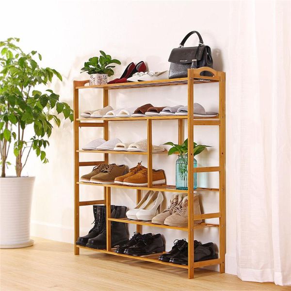 clothing & wardrobe storage 6 tier multipurpose natural bamboo shoe shelf folding display stand flower pots wine space saving rack
clothing & wardrobe storage 6 tier multipurpose natural bamboo shoe shelf folding display stand flower pots wine space saving rack