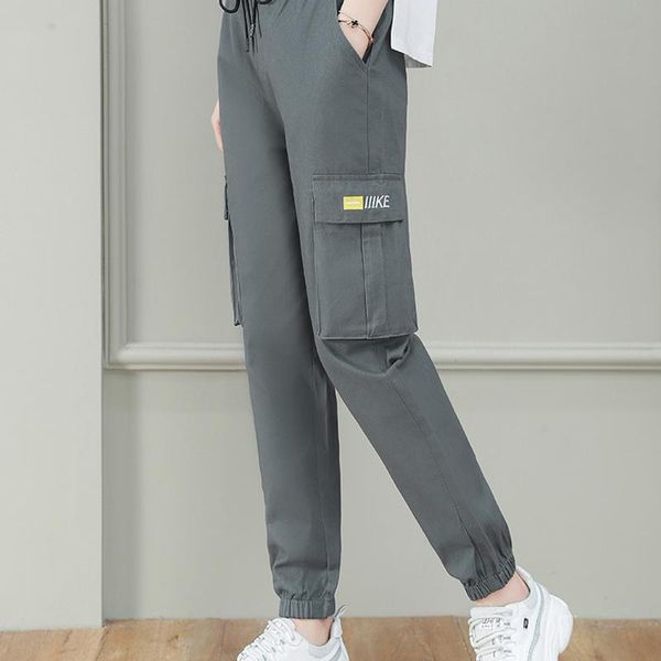 women's pants & capris 2021 spring autumn women korean casual sports loose high waist was thin beam feet trousers womens plus size over, Black;white
women's pants & capris 2021 spring autumn women korean casual sports loose high waist was thin beam feet trousers womens plus size over, Black;white