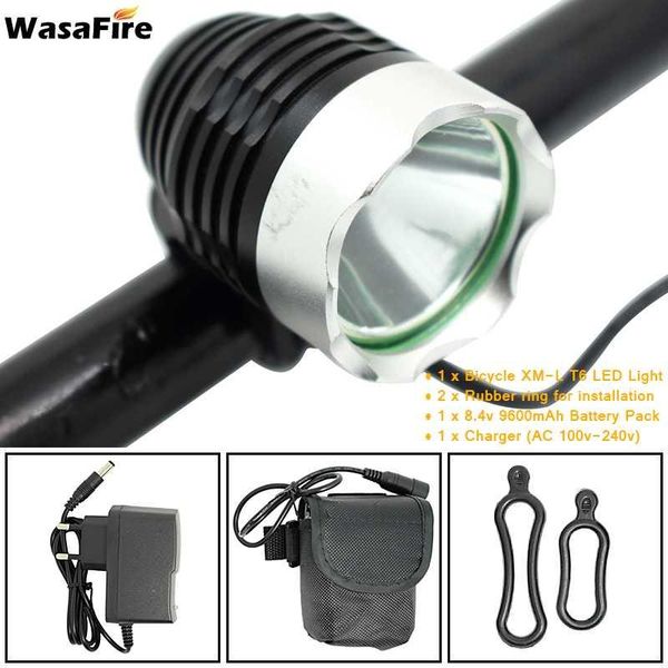 wasafire 1800lm xml t6 led bike light 9600mah bicycle front mtb head lamp cycling headlight + 18650 battery pack charger lights
wasafire 1800lm xml t6 led bike light 9600mah bicycle front mtb head lamp cycling headlight + 18650 battery pack charger lights