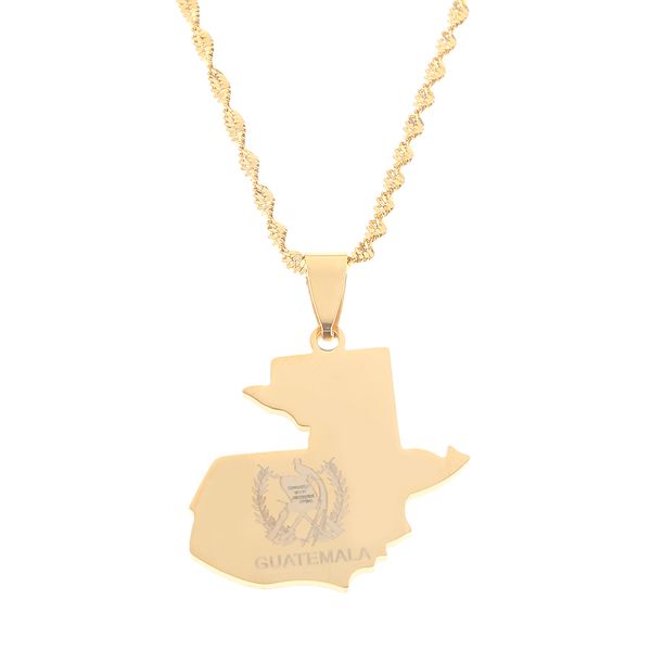 stainless steel gold hollow guatemala map flag pendant necklace trendy country maps charm jewelry, Silver
stainless steel gold hollow guatemala map flag pendant necklace trendy country maps charm jewelry, Silver