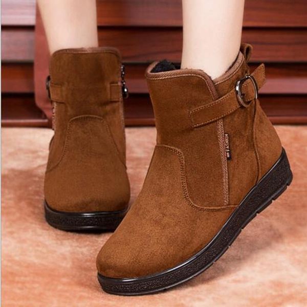 boots winter women's short flat bottom thick korean version of wild snow plus velvet warm tubecotton, Black
boots winter women's short flat bottom thick korean version of wild snow plus velvet warm tubecotton, Black